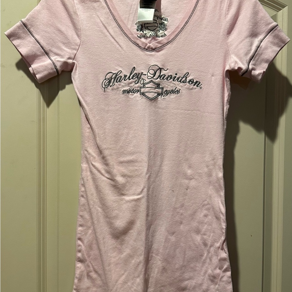 Harley-Davidson Light Pink Tee